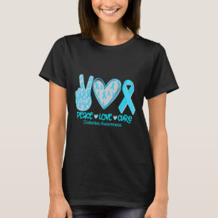 Camiseta Passe de Paz - Presente de Consciência da Diabetes