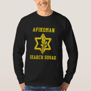 Camiseta Passe Feliz Afikoman Search Squad Israel Idf Za