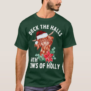 Camiseta Passe Os Cachos Com Vacas De Holly