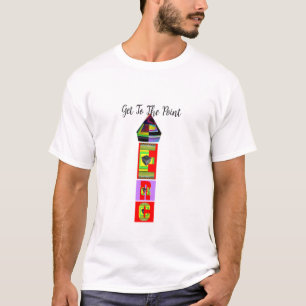 Camiseta Passe Para O Ponto Branco