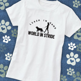 Camiseta Passeadora de Cães Feminina
