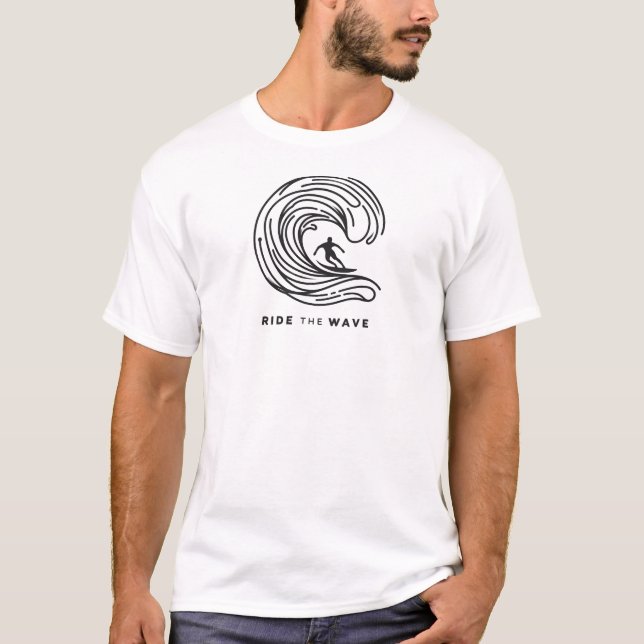 Camiseta Passear a onda (Frente)