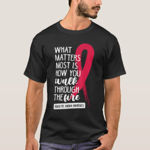 Camiseta Passear Pela Friso Vermelho Anemia Hemolítica
