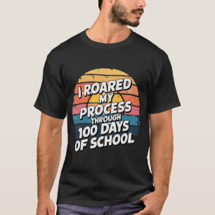 Camiseta Passei meu processo por 100 dias de escola