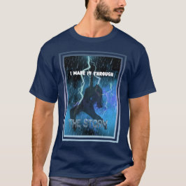 Camiseta Passei Pela Tempestade - A Fé Cristã