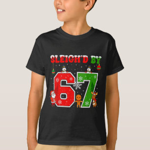 Camiseta Passei vergonhosamente com 67 Meme engraçado seis