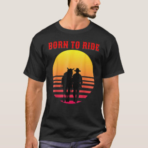 Camiseta Passeio a Cavalo Amor E Montar Cavalos Corrida de
