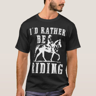 Camiseta Passeio a cavalo Cavaleiro Equestre para meninas