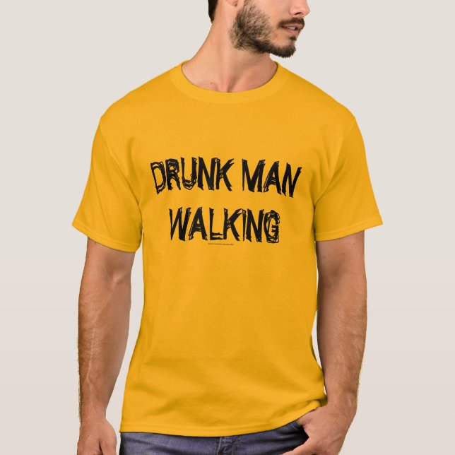 CAMISETA PASSEIO BÊBEDO DO HOMEM (Frente)