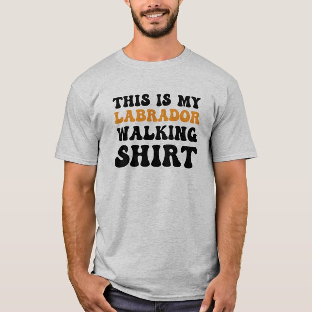 Camiseta Passeio com Labrador (Frente)