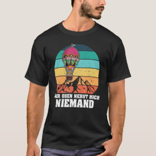 Camiseta Passeio de Balão de Ar Ascensão de Balão Balonismo