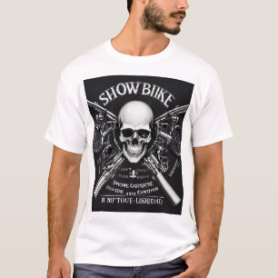 Camiseta Passeio de bicicleta em estilo ou energia do pedal