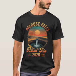 Camiseta Passeio de Carro pela Palouse Falls 2026 Férias de