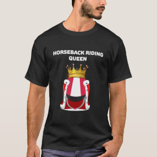 Camiseta Passeio de Cavalos Feminino Rainha de Montaria