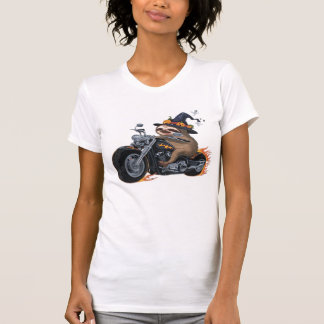 Camiseta Passeio de Moto Preguiça Assustadora Diversão de M