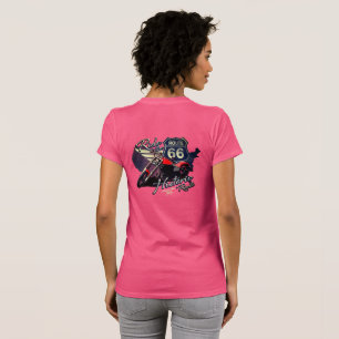 Camiseta Passeio de Motocicleta pela Histórica Rota 66 Cami