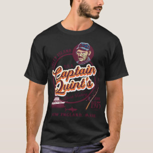 Camiseta Passeio de Pesca de Tubarão do Capitão Quint (Univ