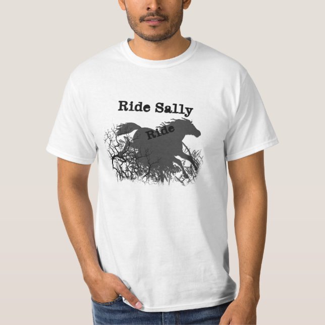 Camiseta Passeio de Sally do passeio de Sally do mustang (Frente)