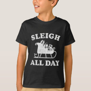 Camiseta Passeio Divertido O Dia Todo Natal Em Julho Retro