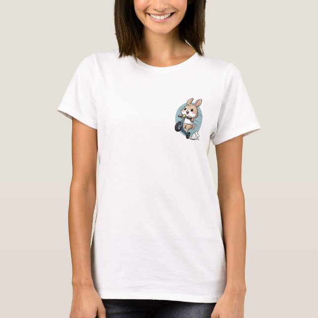 Camiseta Passeio do Coelho Feliz (Frente)