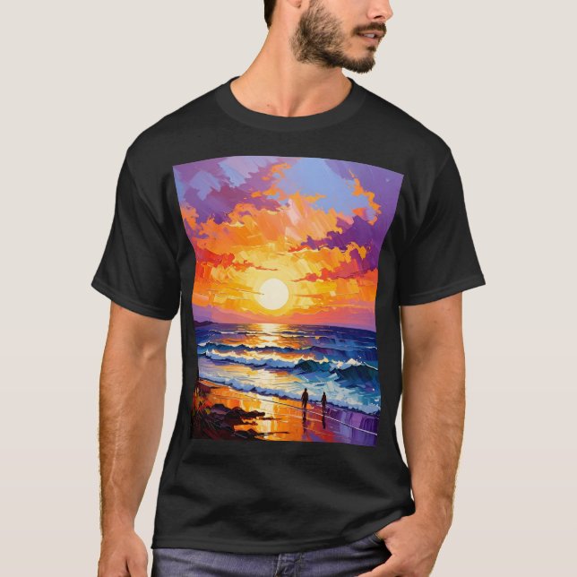 Camiseta Passeio do Horizonte Dourado (Frente)