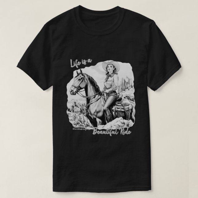 Camiseta Passeio lindo (Frente do Design)