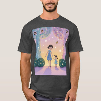 Camiseta Passeio Mágico Noturno com Mamãe caesium vintage