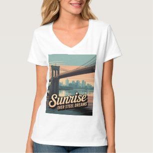 Camiseta Passeio Matinal na Ponte de Brooklyn