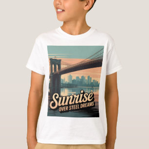 Camiseta Passeio Matinal na Ponte de Brooklyn