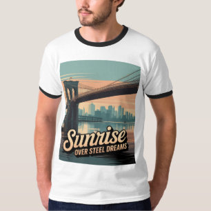 Camiseta Passeio Matinal na Ponte do Brooklyn