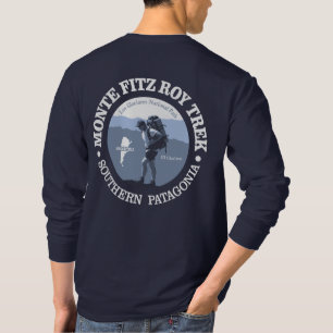Camiseta Passeio na montanha de Monte Fitz Roy