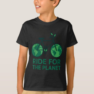 Camiseta Passeio pelo planeta dia da terra bicicleta ciclis