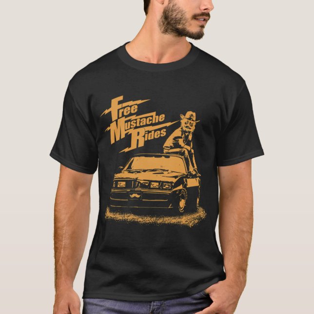 Camiseta Passeios de Bigode Grátis (Frente)