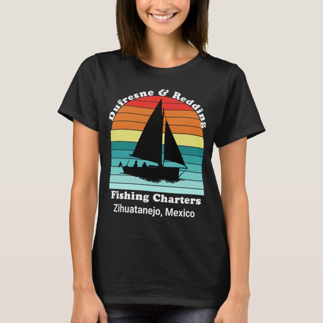 Camiseta Passeios de Pesca Dufresne e Redding (Frente)