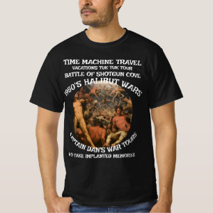 CAMISETA PASSEIOS DE TUK TUK DO CAPITÃO DAN EM WHITTIER ALA