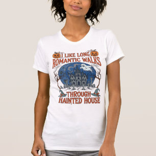 Camiseta Passeios Românticos Através da Casa Assombrada Fan