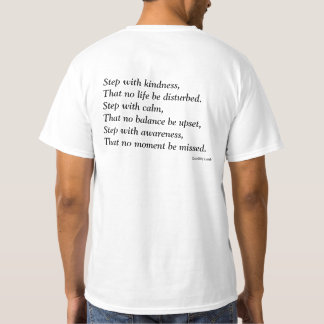 Camiseta Passo com gentileza a camisa-T