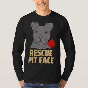 Camiseta Passo de Emergência Pitbull Enfrentando Engraçado
