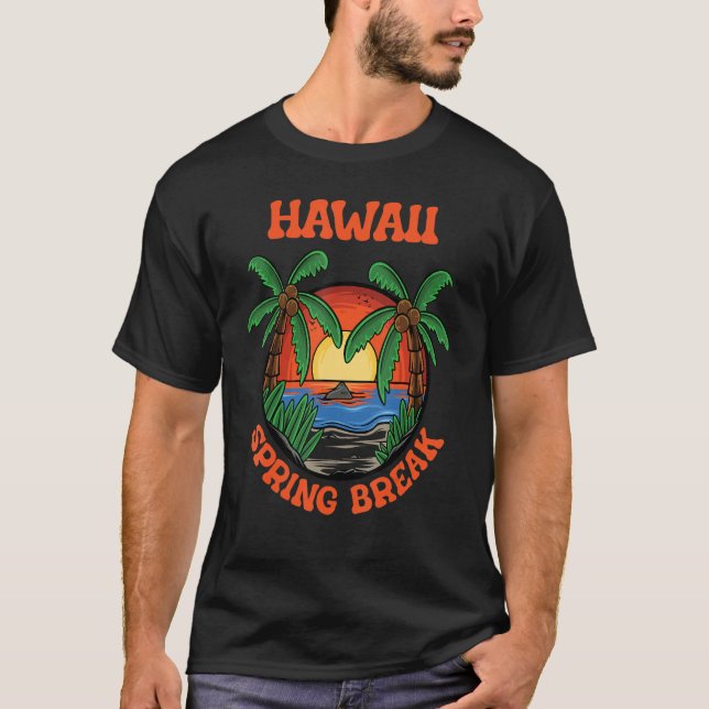 Camiseta Passo de Praia de Férias da Escola de Break do Hav (Frente)