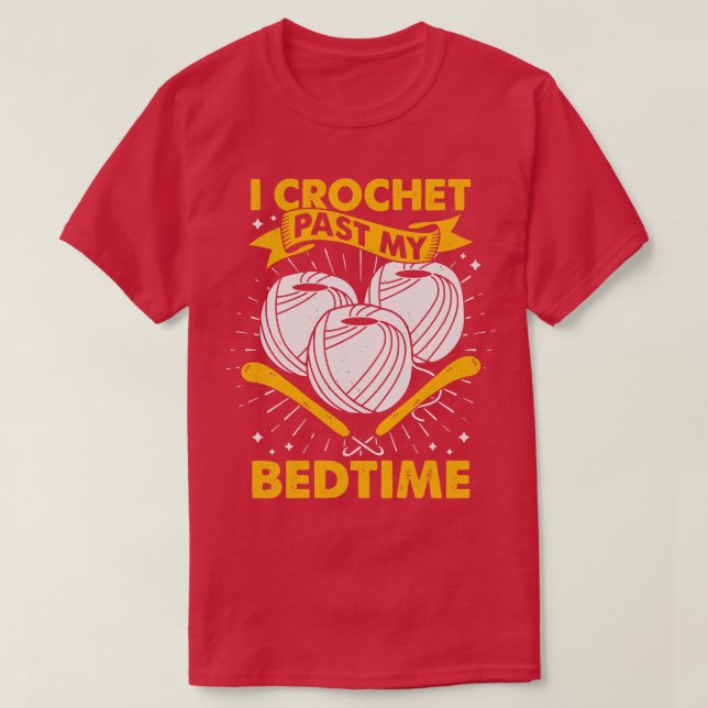 Camiseta Passo O Meu Presente De Sobrinho De Crocheting Na  (Frente do Design)