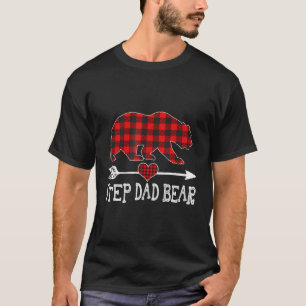 Camiseta Passo Pai Bear Natal Pajama Xadrez Vermelha Buffal