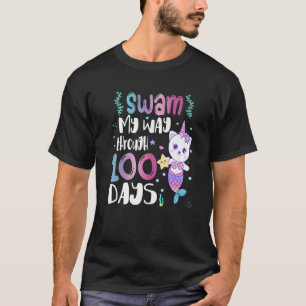 Camiseta Passo Por 100 Dias De Escola Sereia Gir
