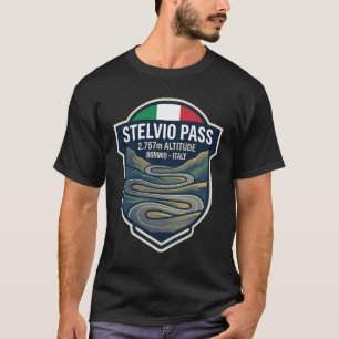 Camiseta Passo Stelvio - Estrada de Corrida Dolomites
