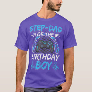 Camiseta PassoPai Dos Jogos De Vídeo Do Birthday Boy
