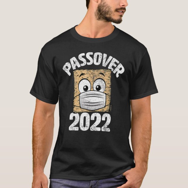 Camiseta Passover 2022 Matzo Vestindo Gráfico de Seder de M (Frente)