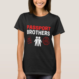 Camiseta Passport Bros Red