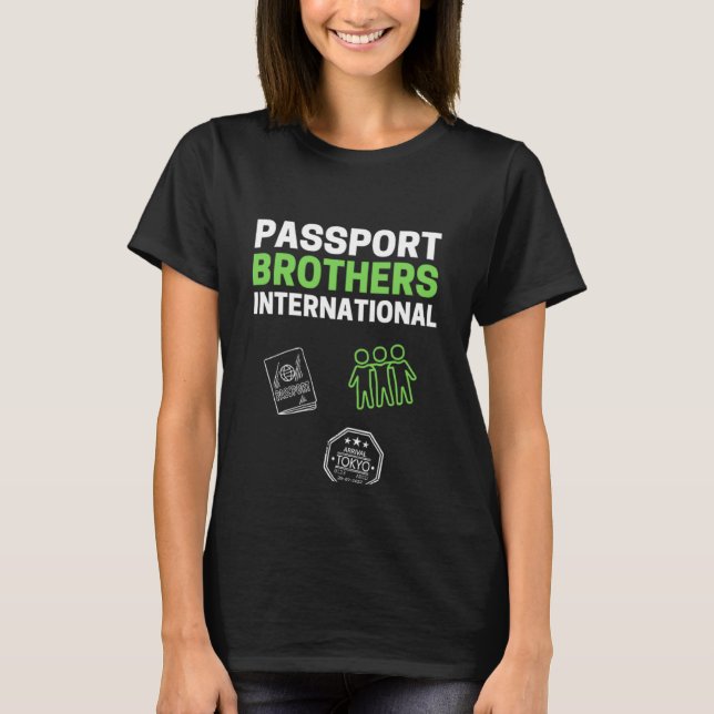 Camiseta Passport Bros Tokyo (Frente)