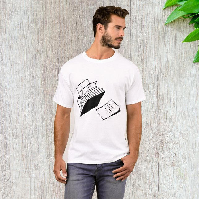 Camiseta Pasta Acordeão (Criador carregado)