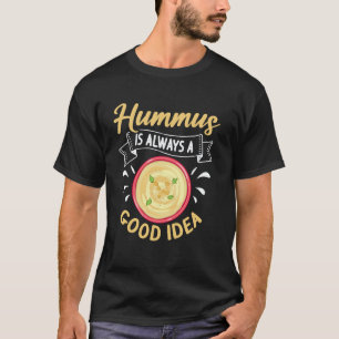 Camiseta Pasta de Hummus Comida Árabe Receita Vegana 1