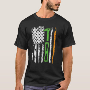 Camiseta Pasta de Ruas Subterrâneas De Bandeira Irlandesa A